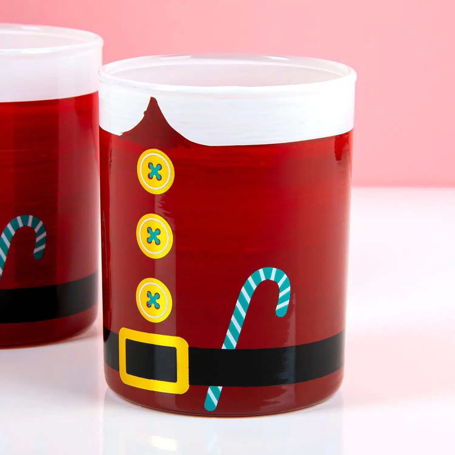 Weihnachtsmann-Whiskeyglas (Set von 2)