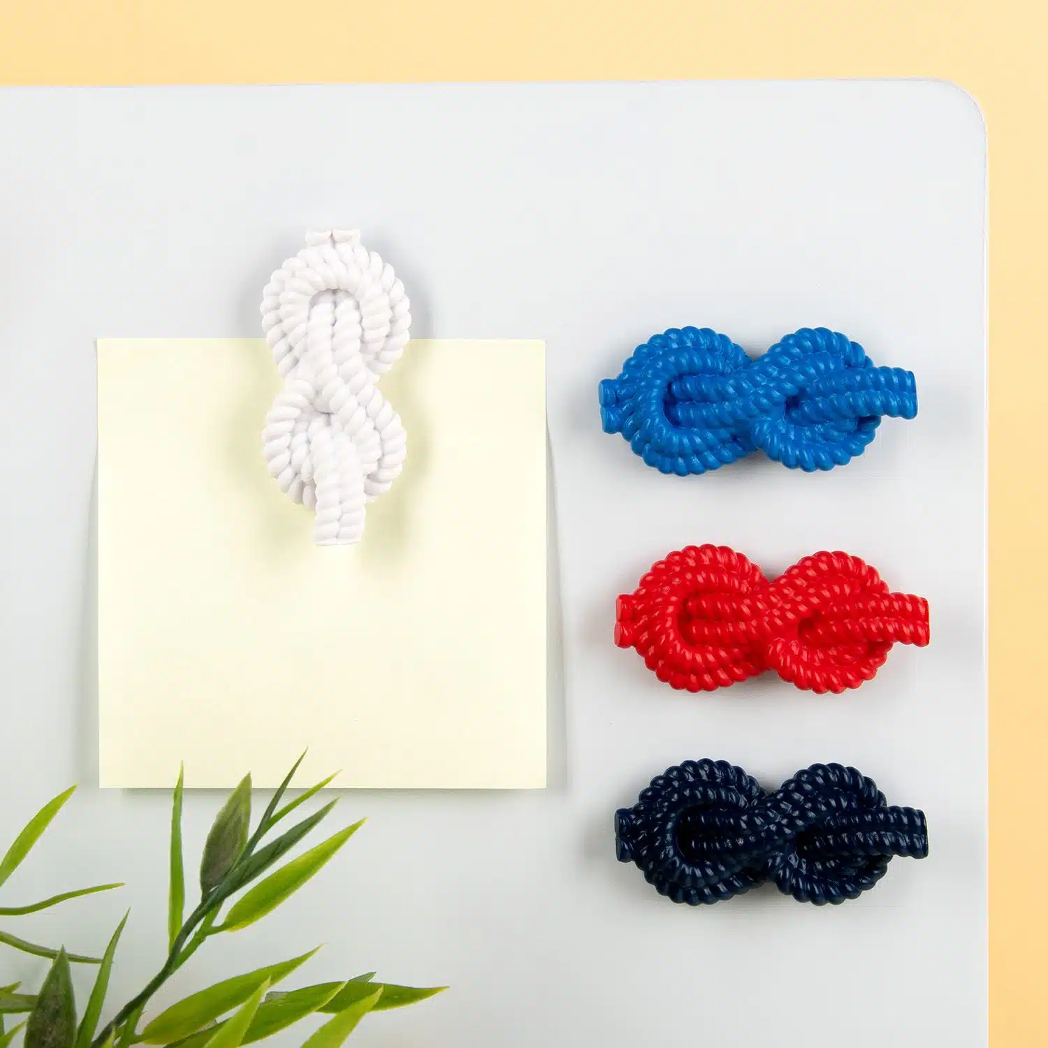 Knoten Magnete (Set von 4)