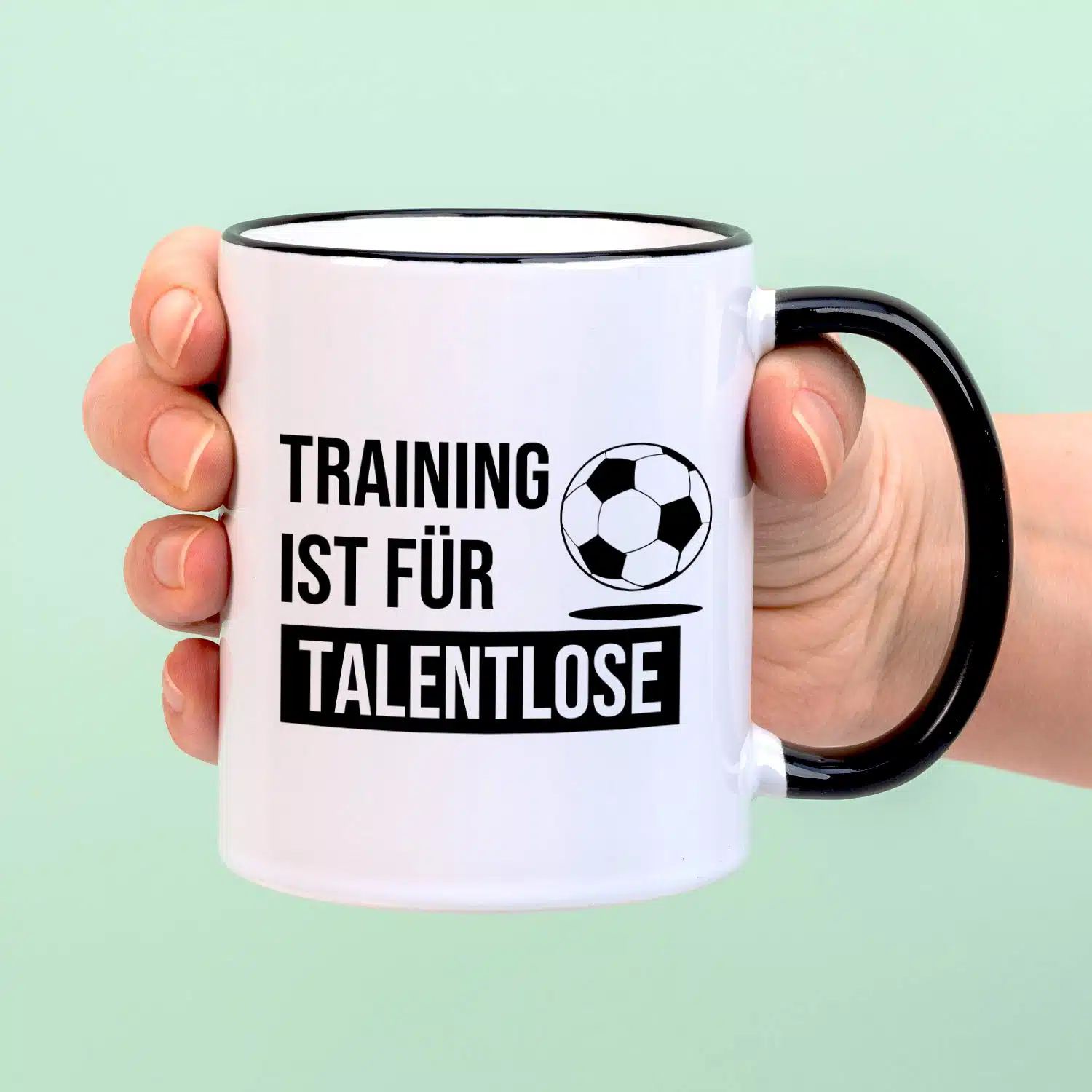 Tasse Training ist für Talentlose