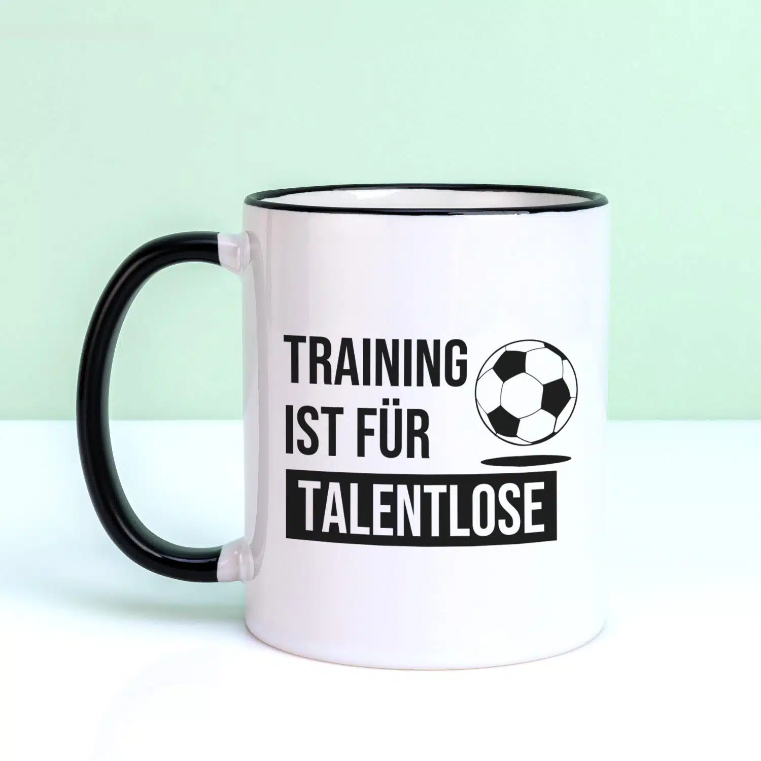 Tasse Training ist für Talentlose