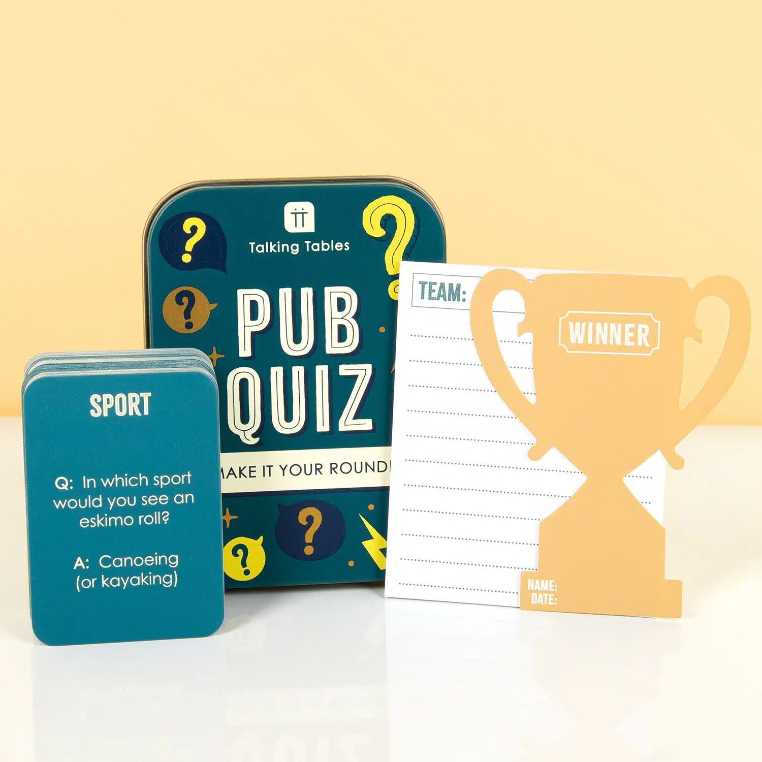 Pub Quiz in einer Dose