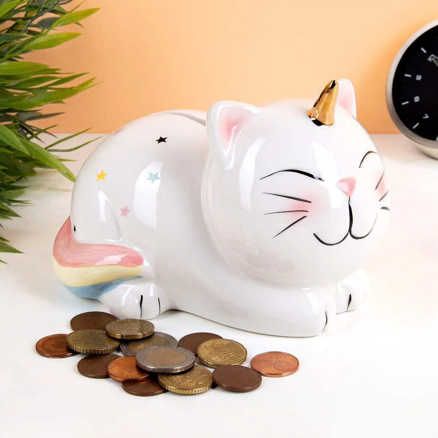 Einhorn-Katzen Spardose