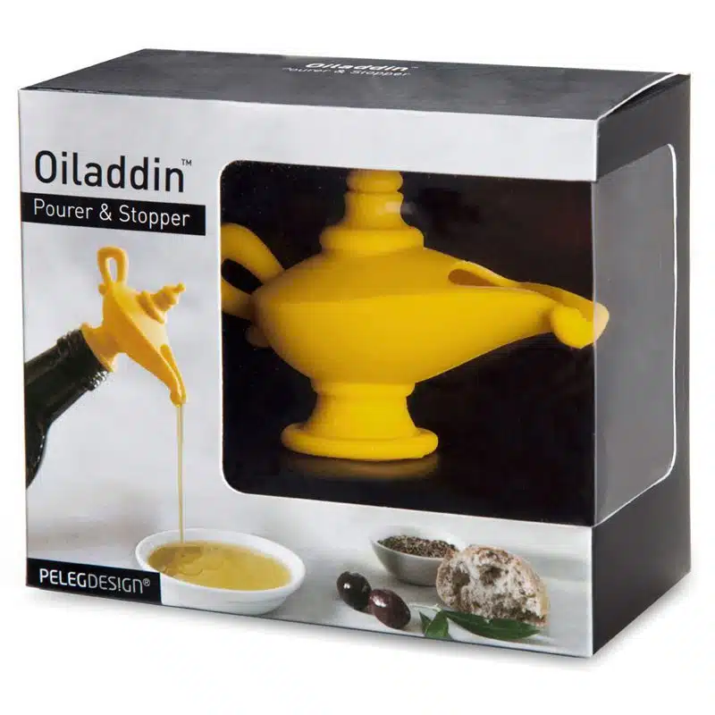 Oiladdin Ölausgießer und Flaschenverschluss