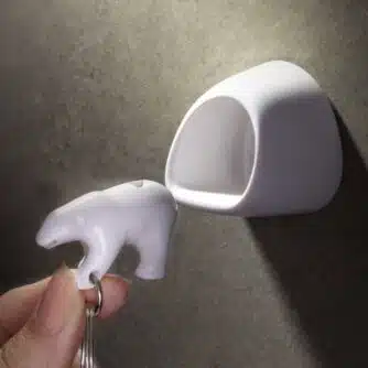 Eisbär Schlüsselhalter