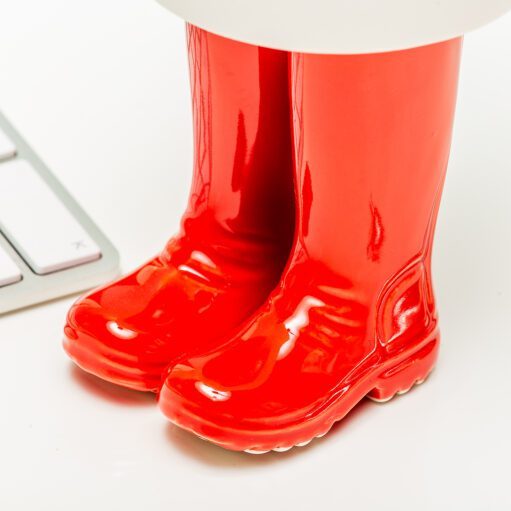 Gummistiefel-Blumentopf