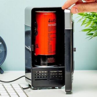 USB Mini Kühlschrank - Schwarz