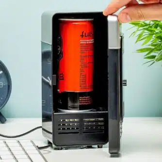 USB Mini Kühlschrank - Schwarz