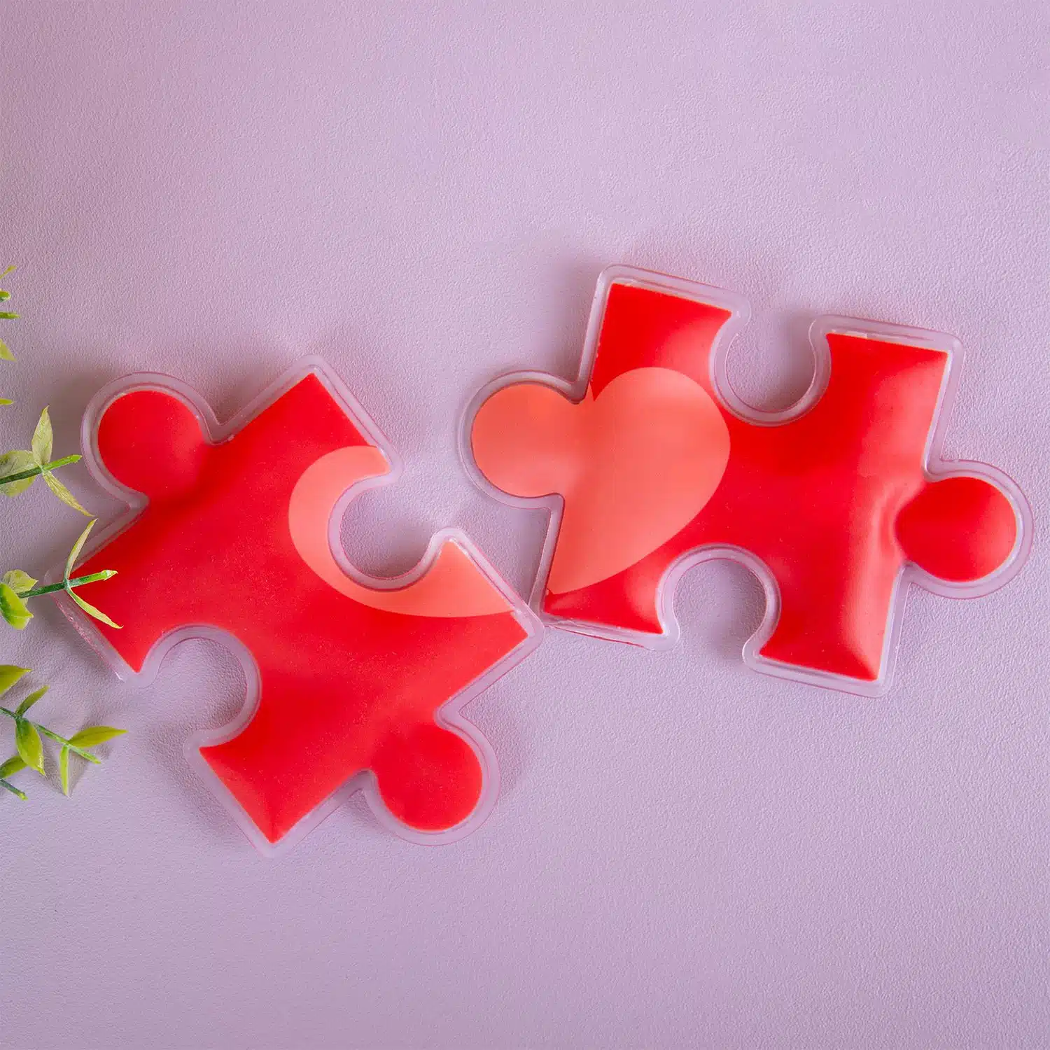 Puzzle Handwärmer (Set von 2)