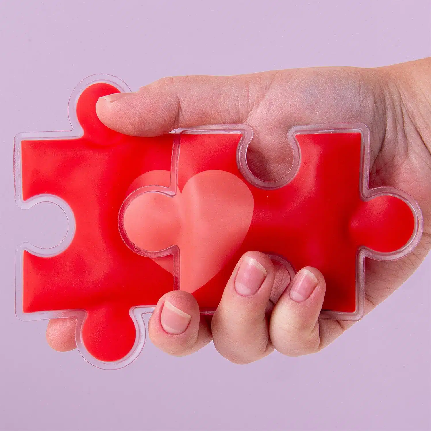 Puzzle Handwärmer (Set von 2)