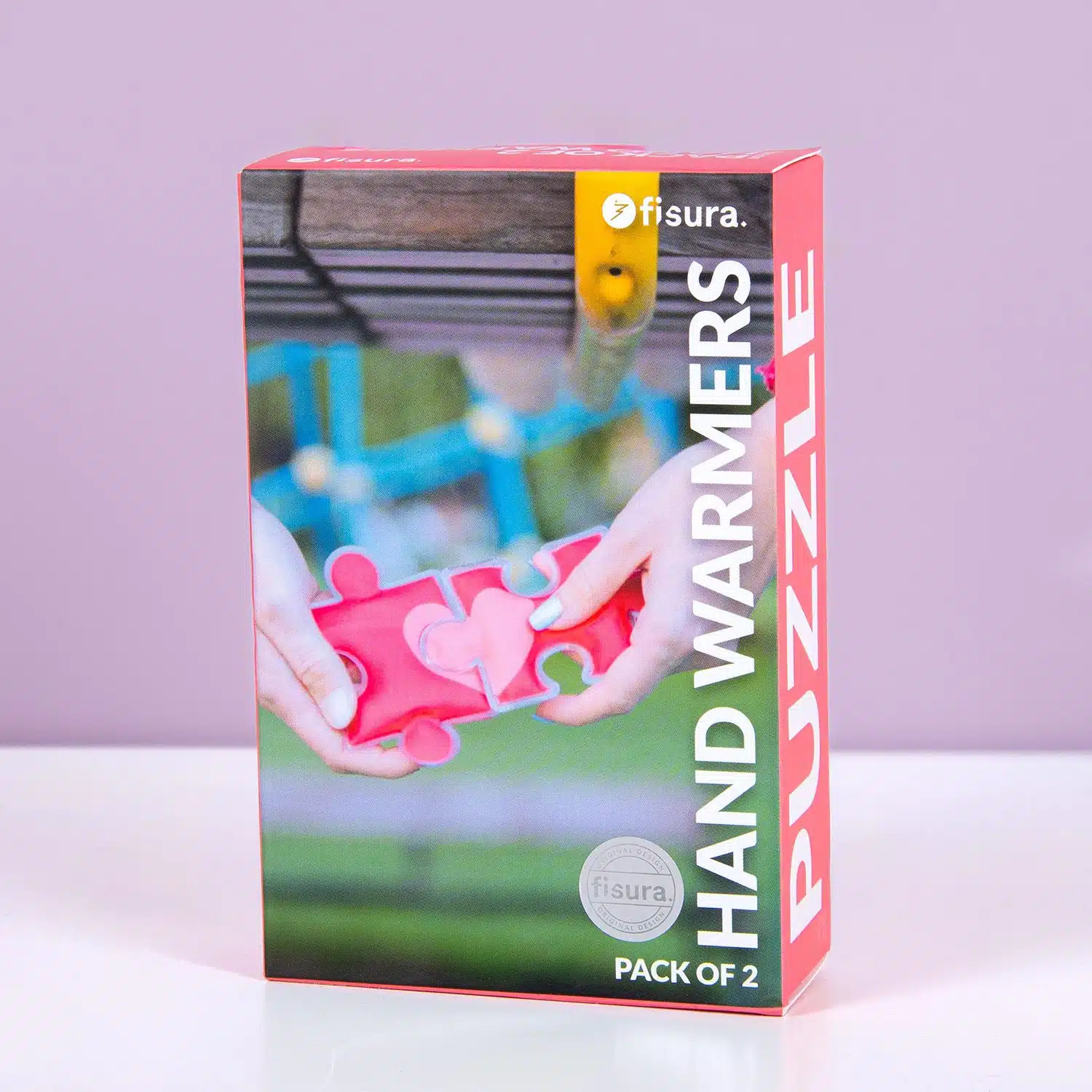 Puzzle Handwärmer (Set von 2)