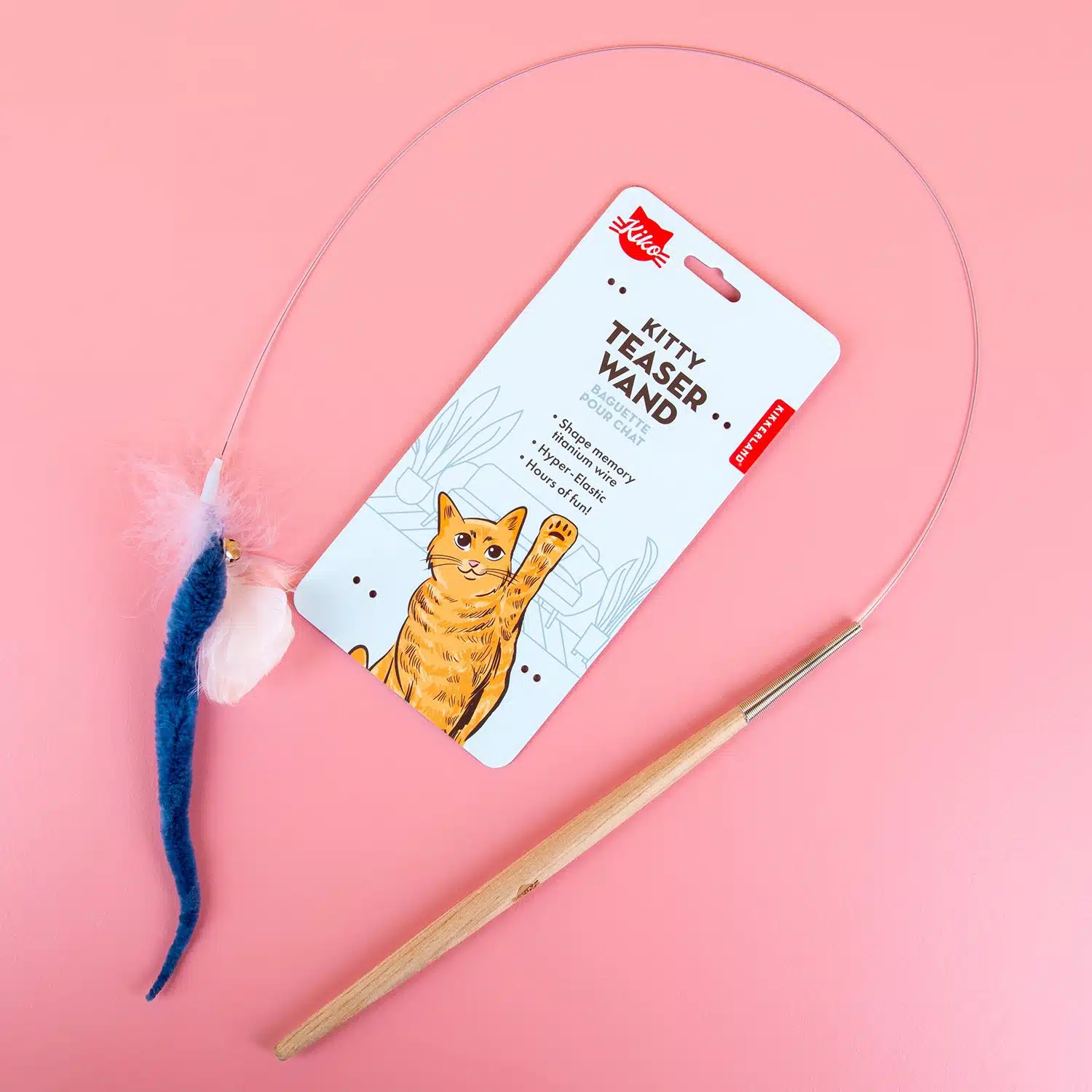 Katzenspielzeug mit Handgriff