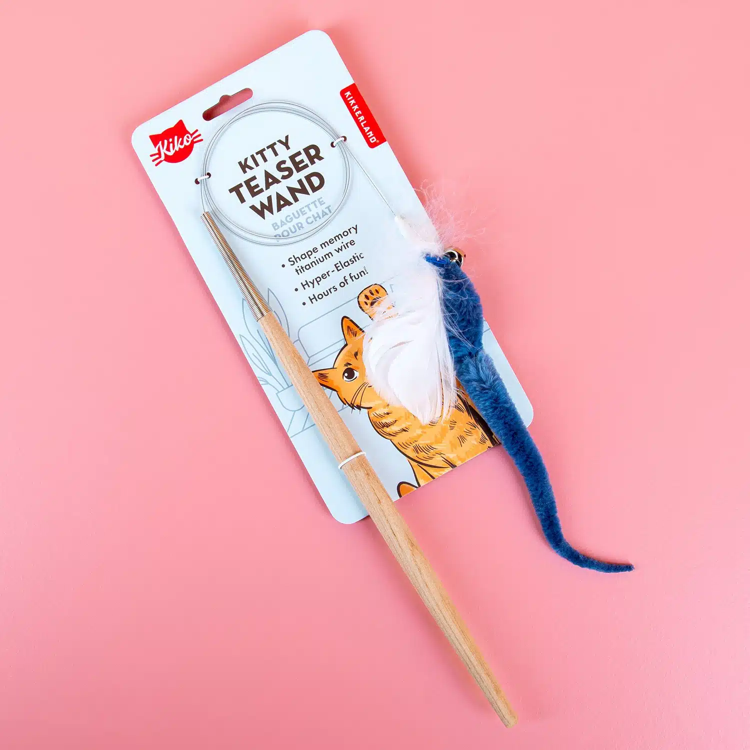 Katzenspielzeug mit Handgriff