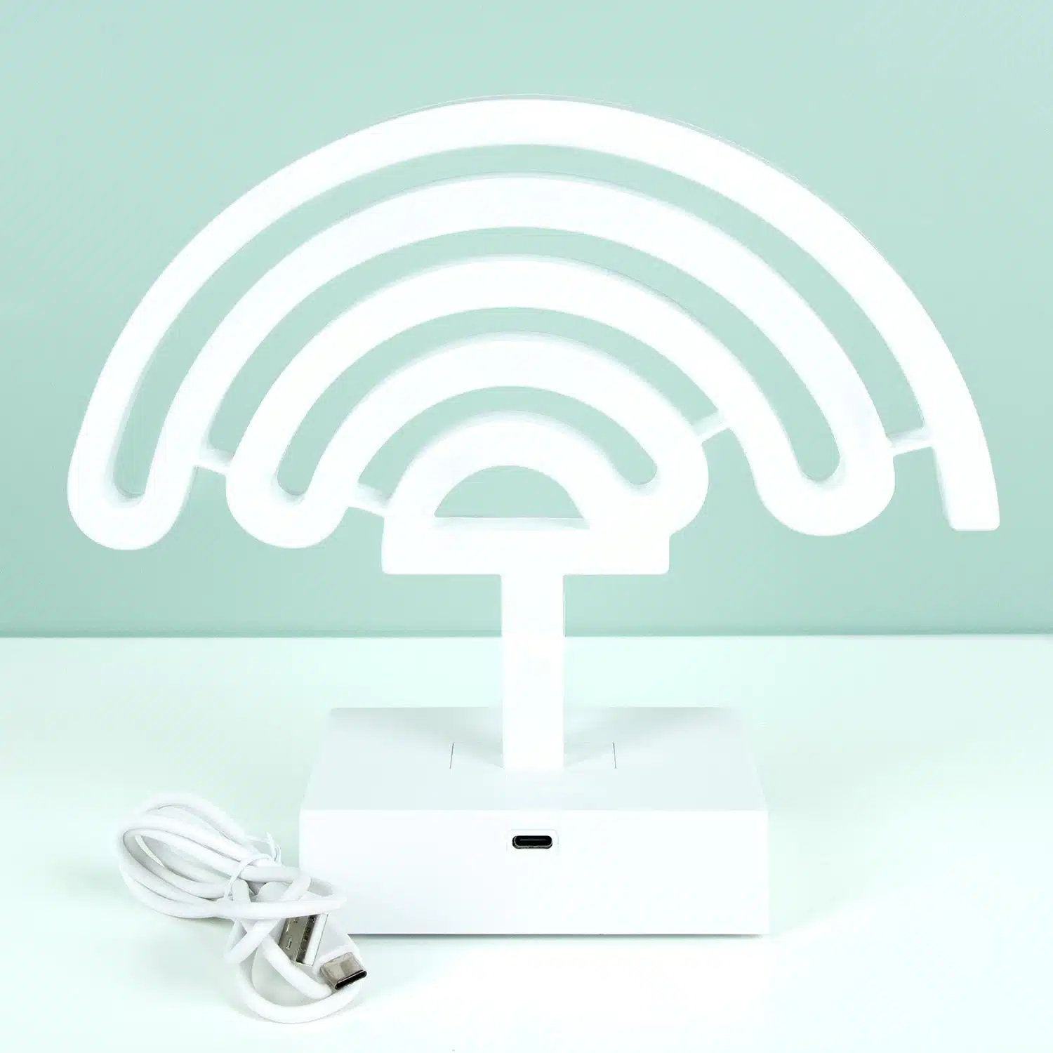 Neon-Regenbogenlampe