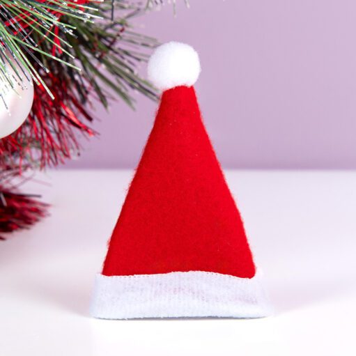 Weihnachtsmützen-Haarclip