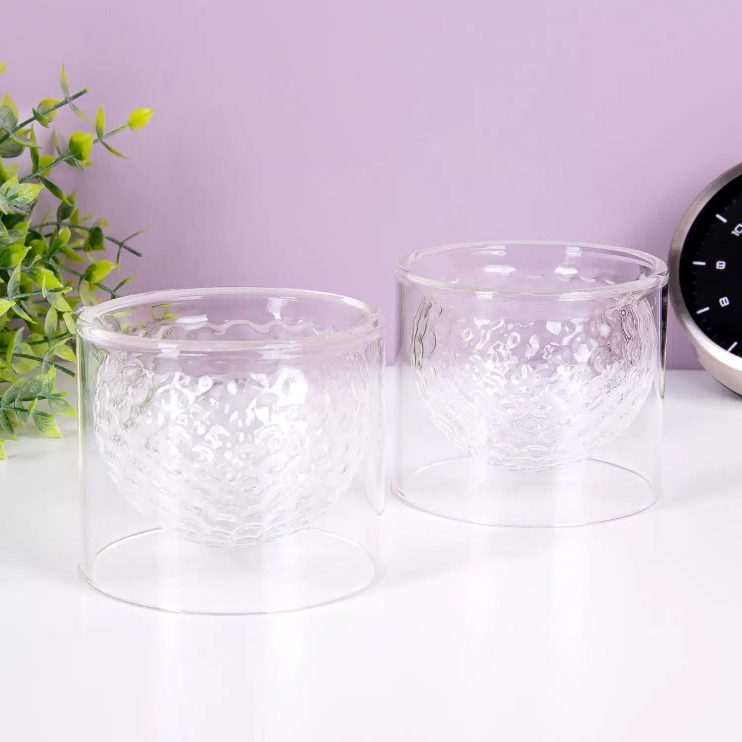 Golfball Gläser (Set aus 2)