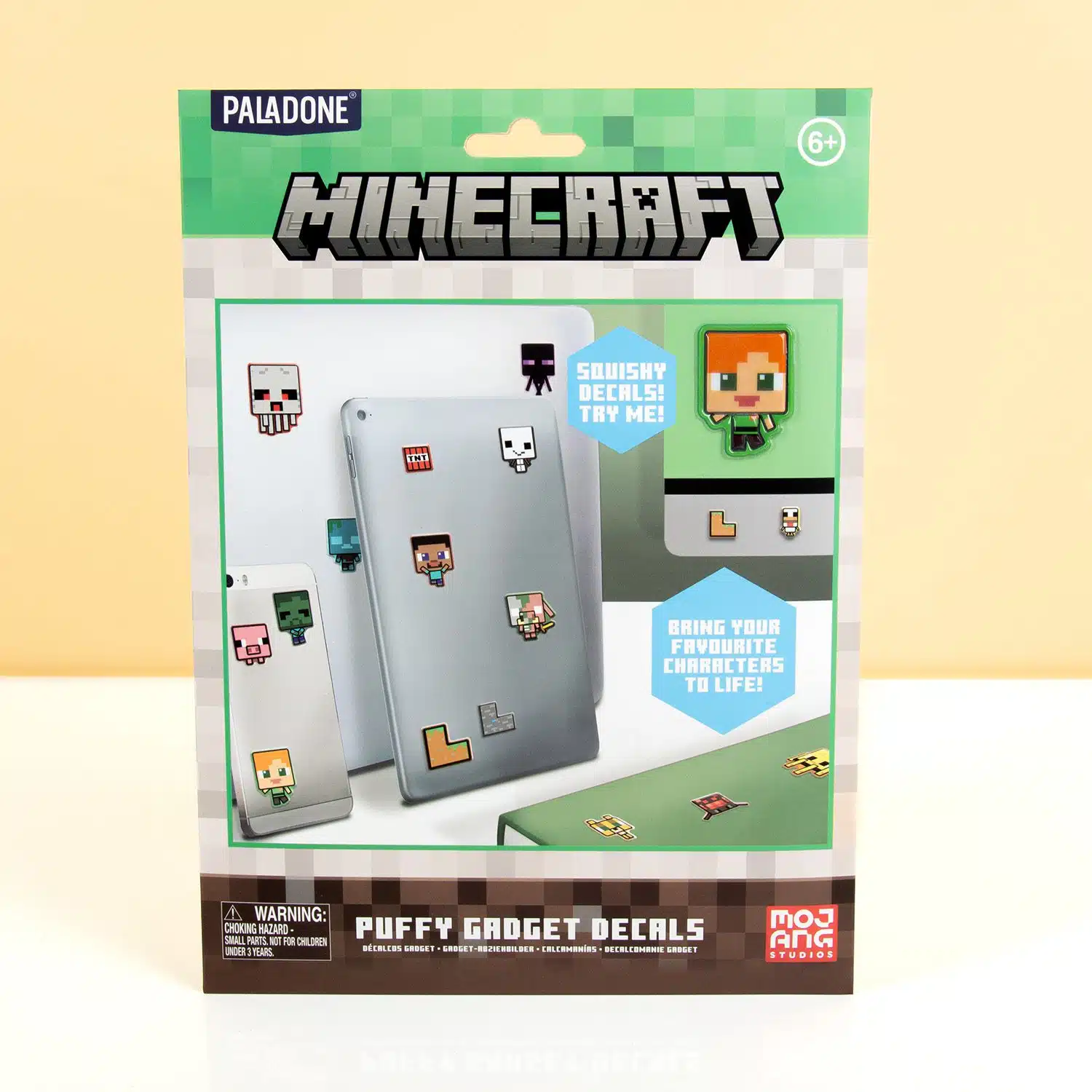 Minecraft Puffy Gadget-Sticker