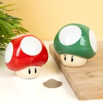 Super Mario Mushroom Salz- und Pfefferstreuer-Set