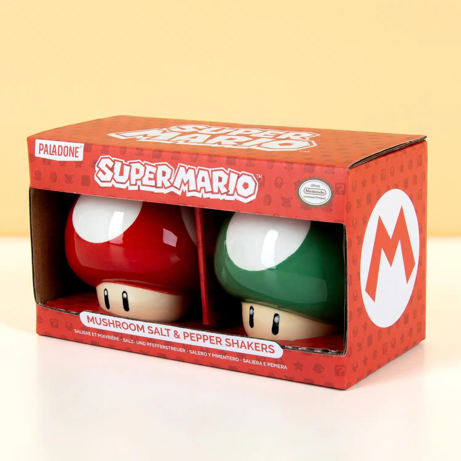 Super Mario Mushroom Salz- und Pfefferstreuer-Set