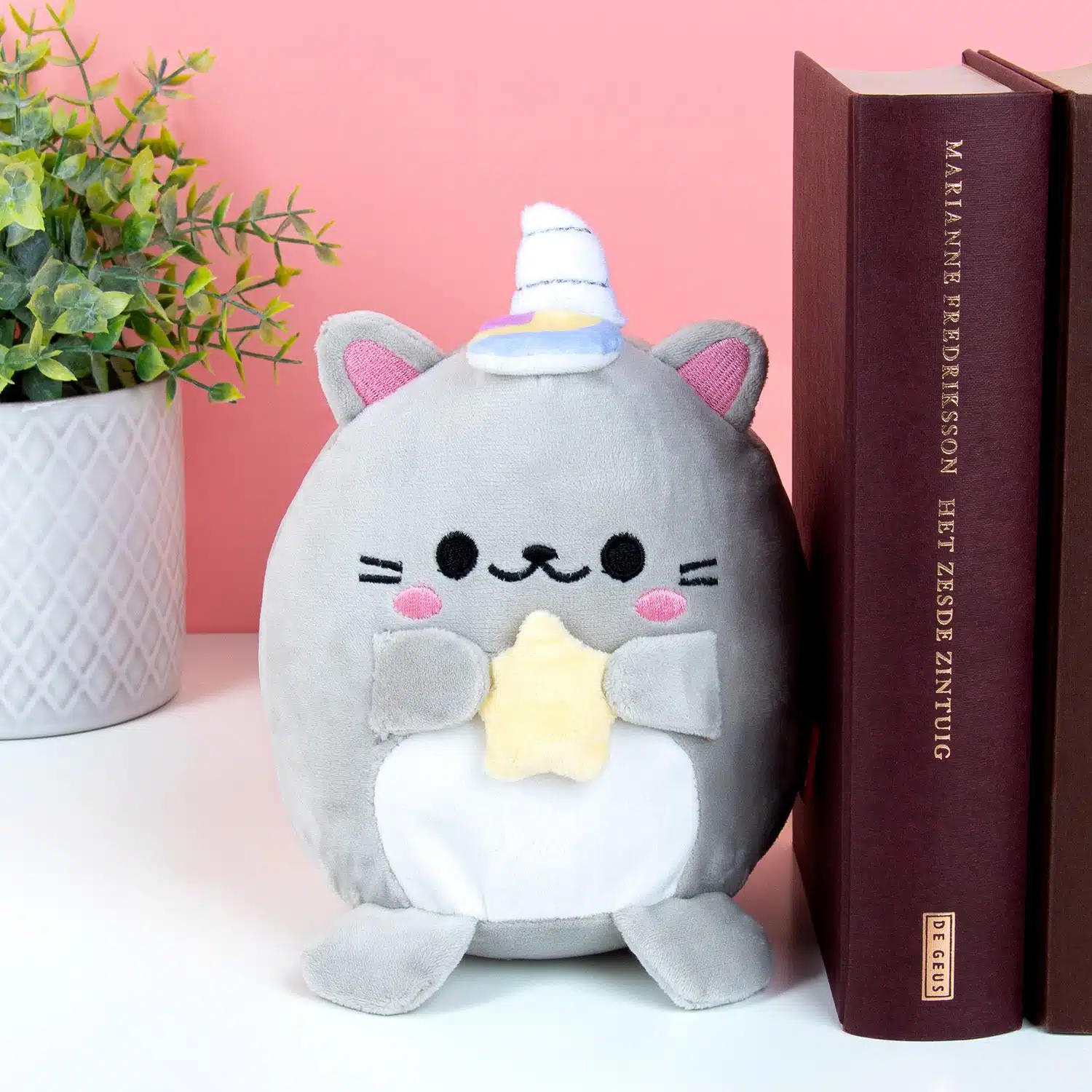 Kawaii Katzen-Buchstütze