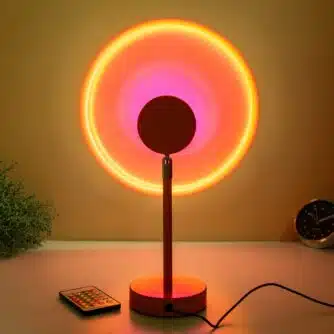 Sonnenuntergang Lampe - Orange