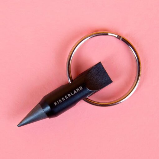 Ewiger Bleistift und Schlüsselanhänger