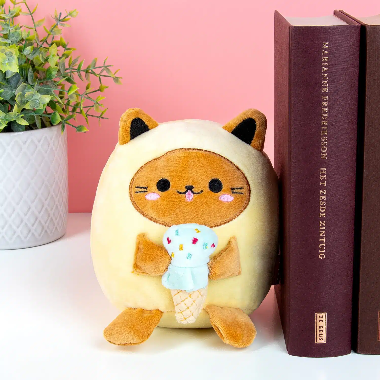 Kawaii Katzen-Buchstütze