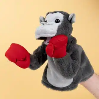 Boxender Handpuppe - Gorilla