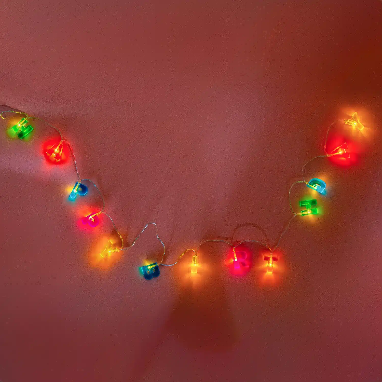 Happy Birthday-Lichterkette