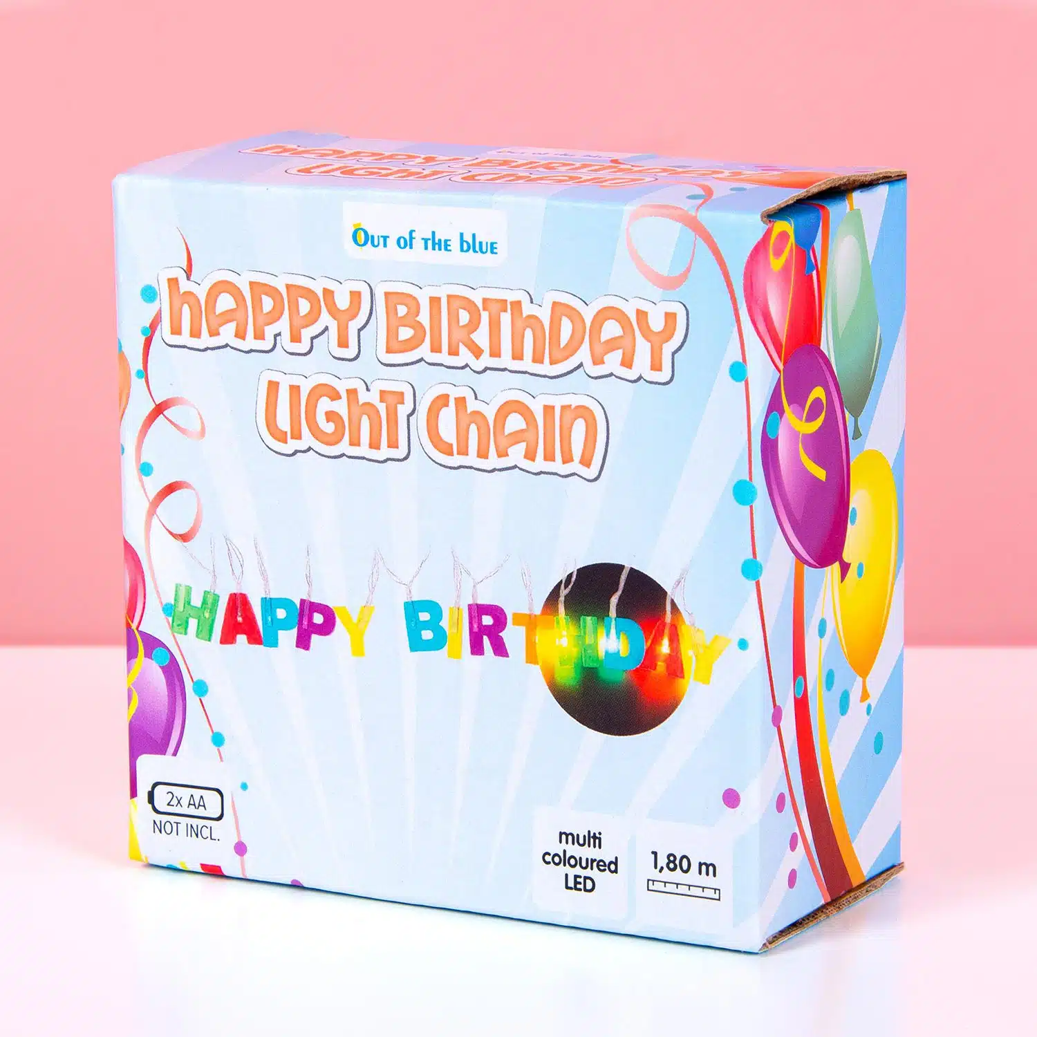 Happy Birthday-Lichterkette