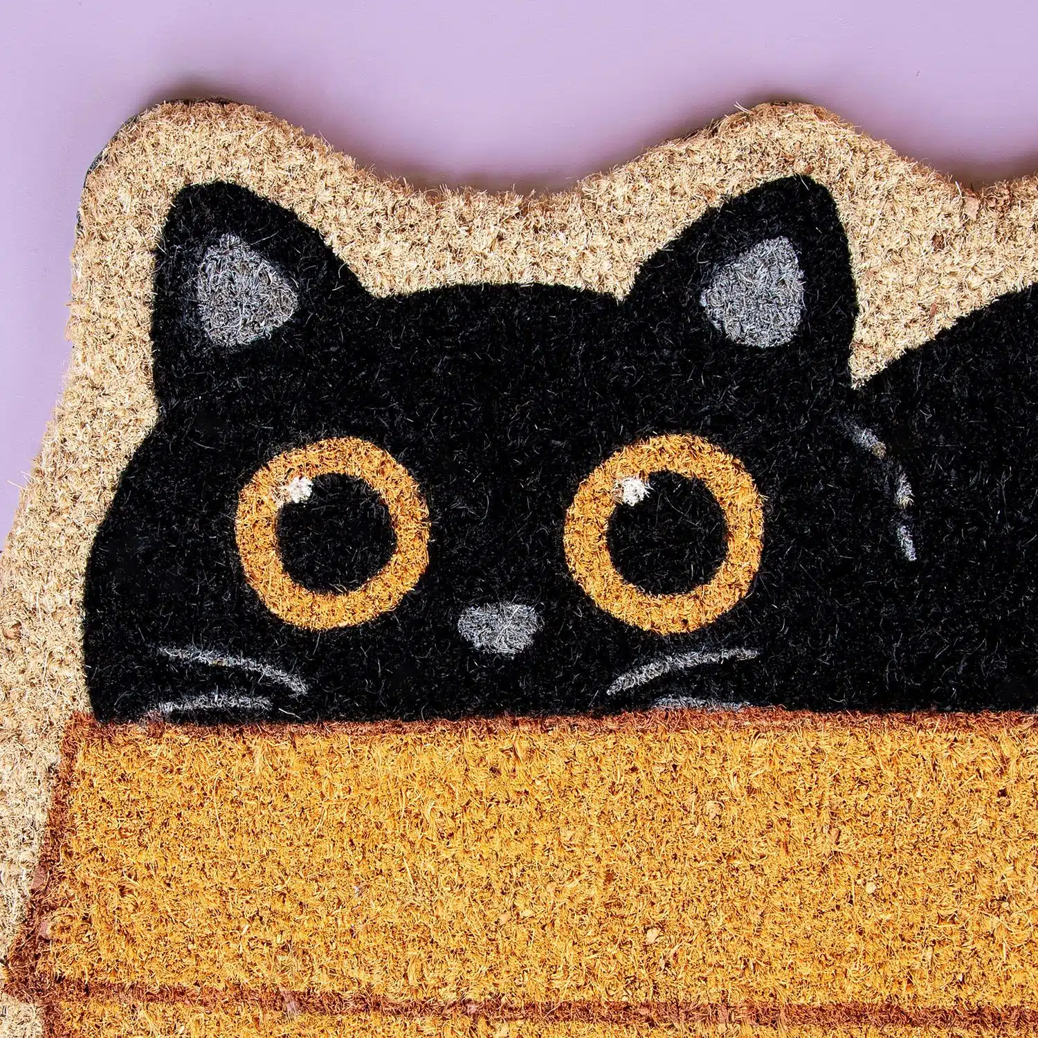 Katze in der Box Fußmatte