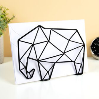 Elefant Briefhalter