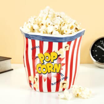 Popcorn-Tüten-Blumentopf