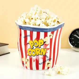 Popcorn-Tüten-Blumentopf