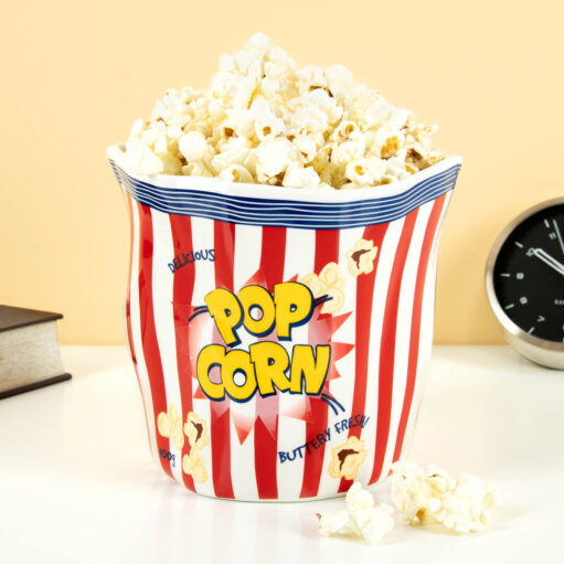 Popcorn-Tüten-Blumentopf