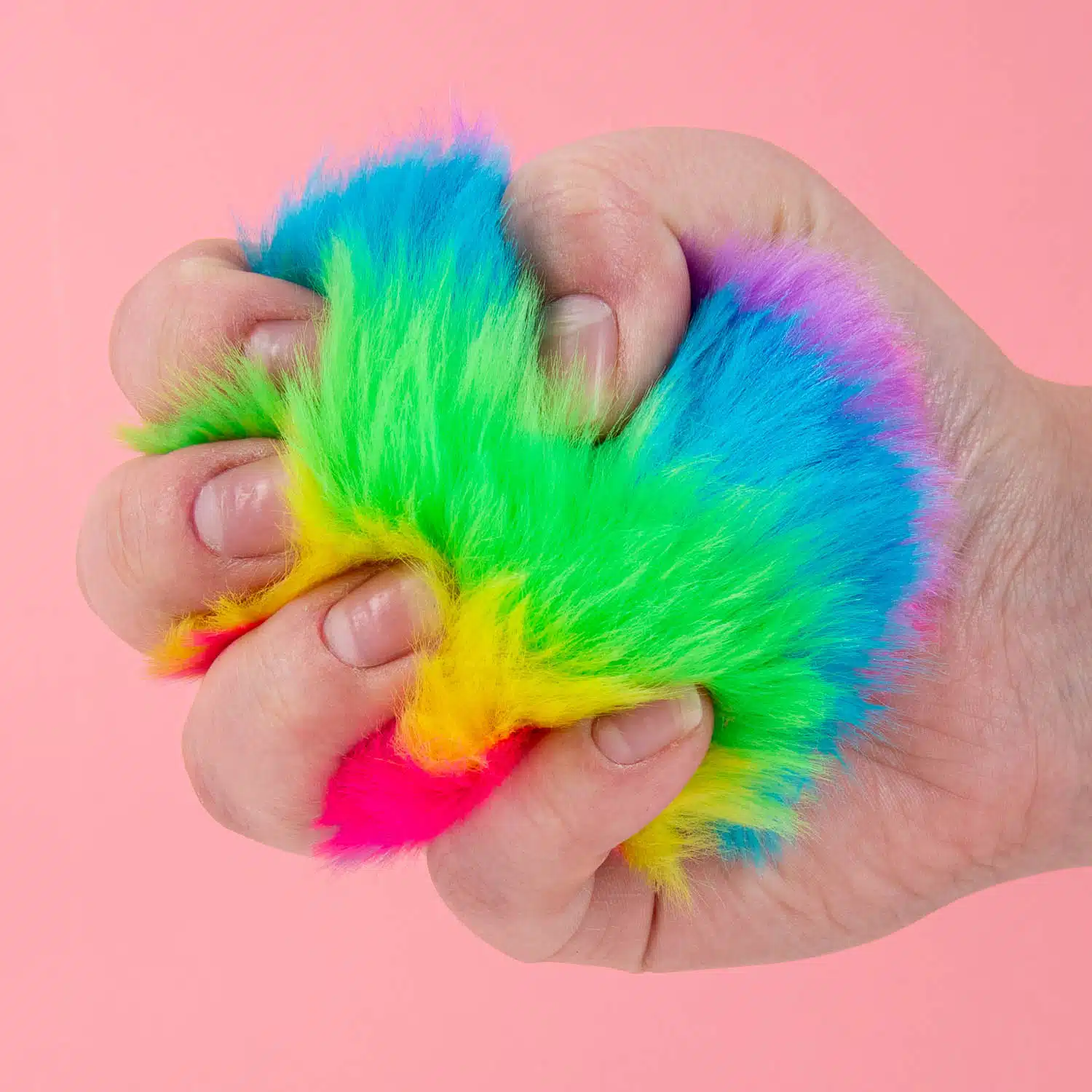 Plüsch-Regenbogen-Stressball