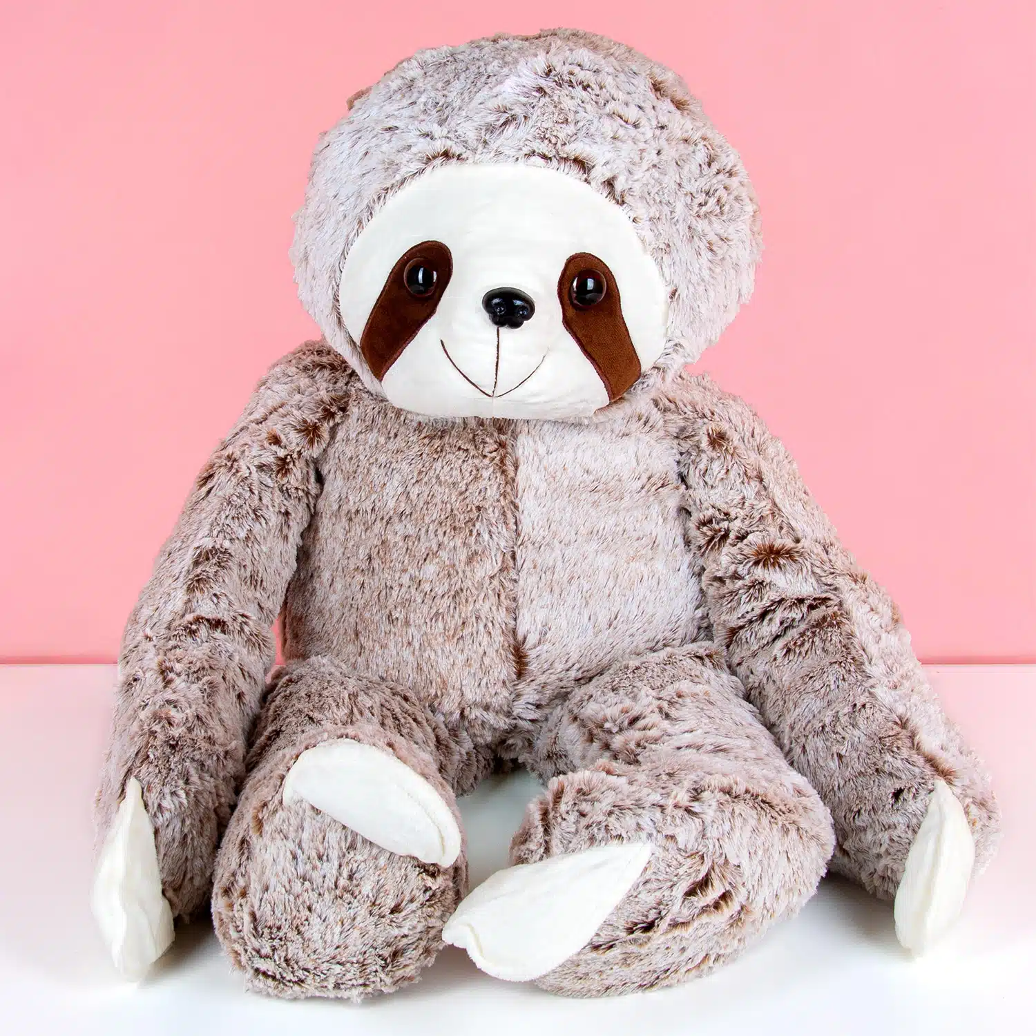 Lebensgroßer Faultier-Plüsch