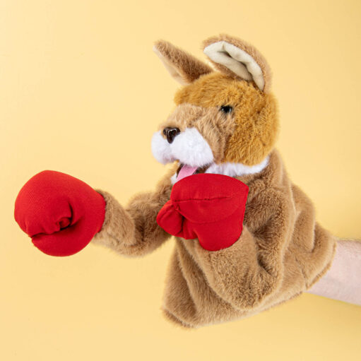 Boxender Handpuppe
