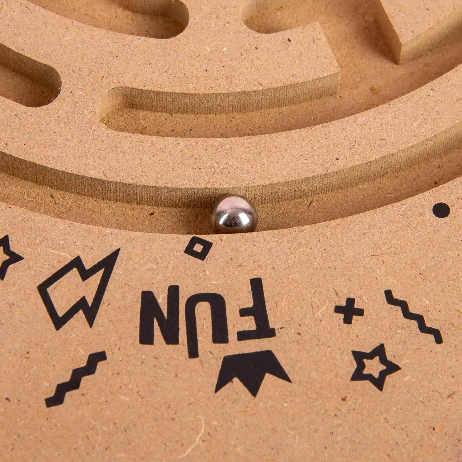 Teamwork-Labyrinth aus Holz