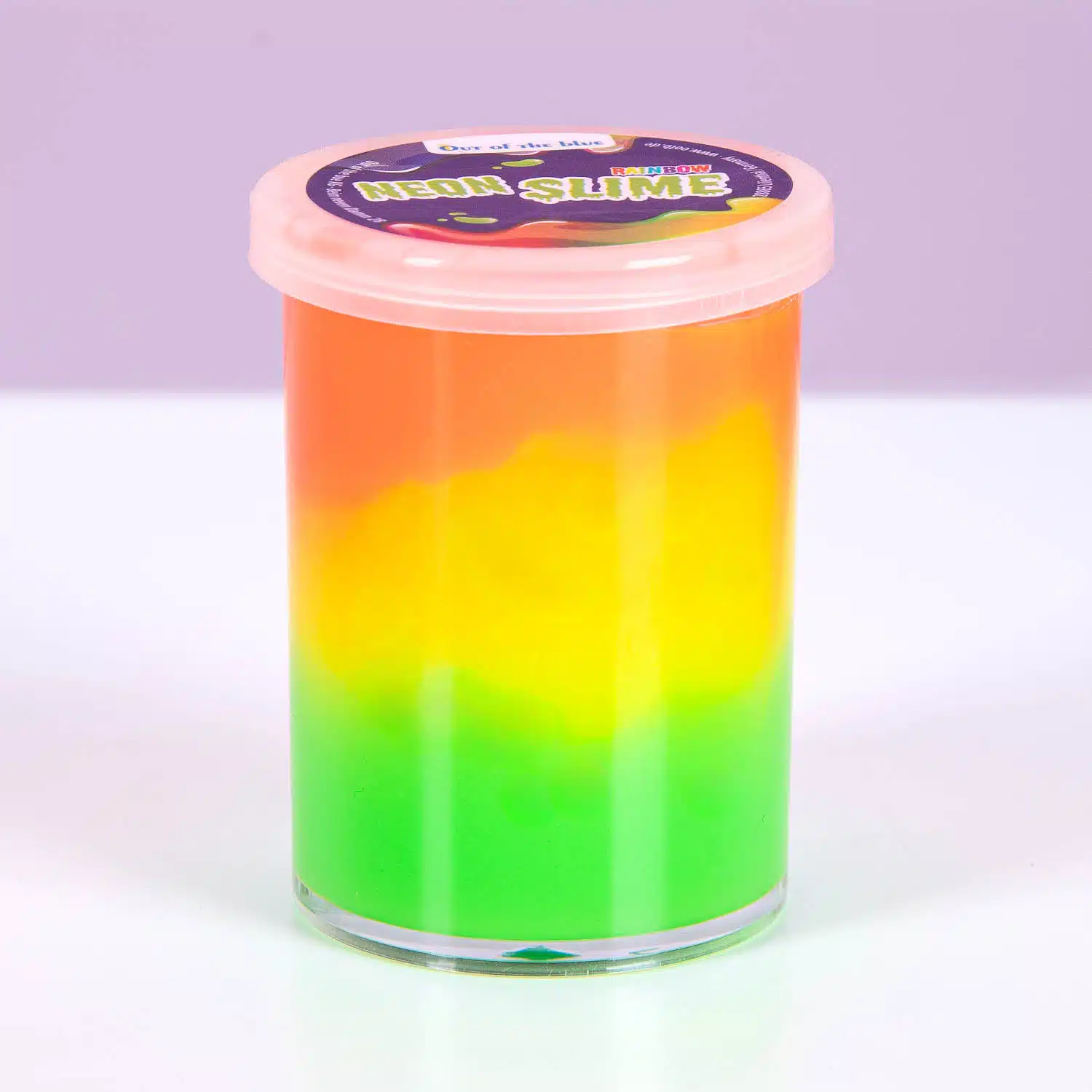 Neon Regenbogen Schleim