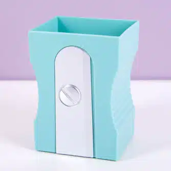 Spitzer Stiftehalter - Türkis