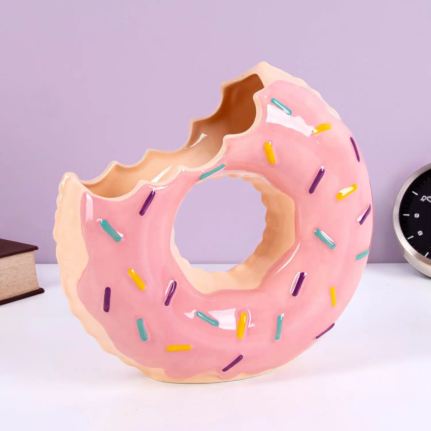 Donut-Schwimmreifen-Vase