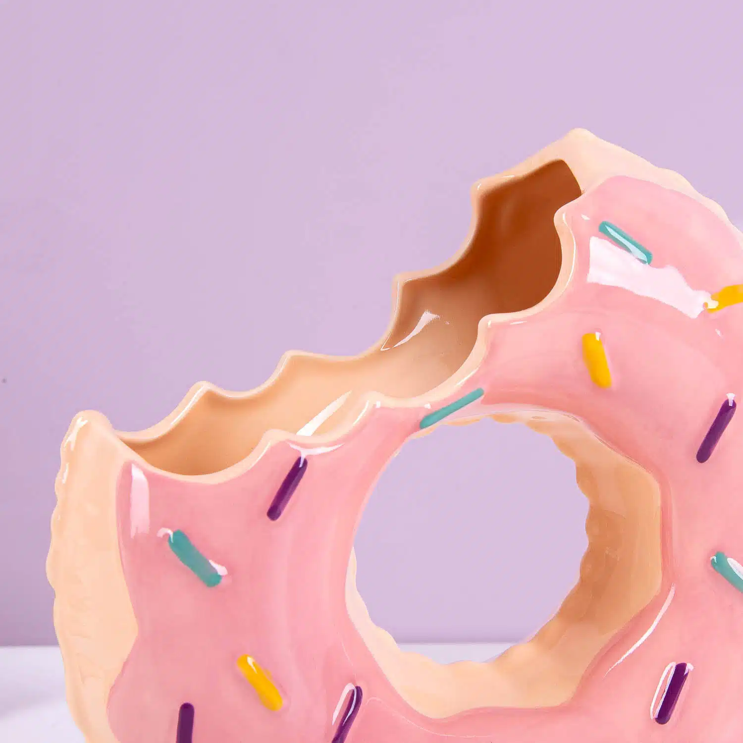 Donut-Schwimmreifen-Vase