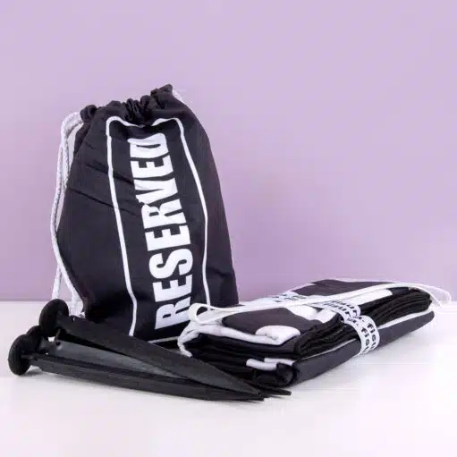 Reserved Strandtuch