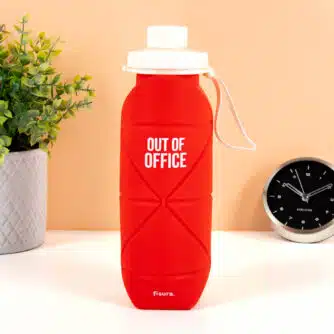 Faltbare Wasserflasche - Rot