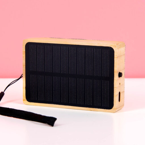 Solar-Bambus-Lautsprecher