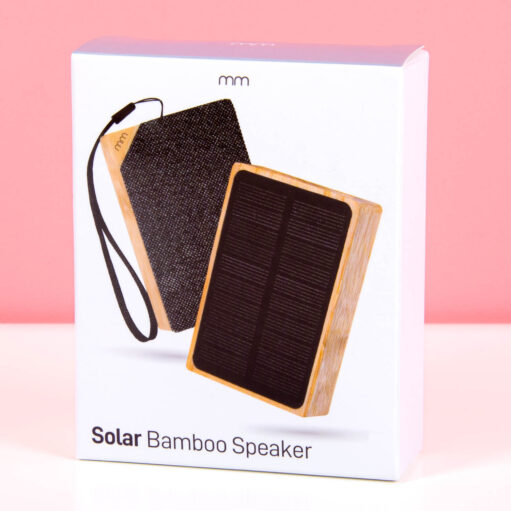 Solar-Bambus-Lautsprecher