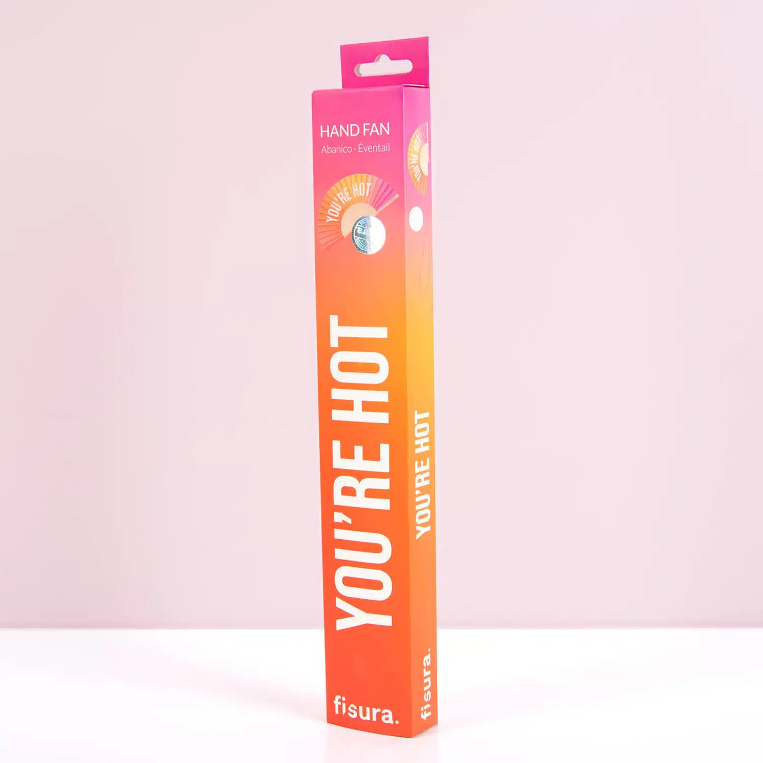 Fächer You're Hot aus Holz