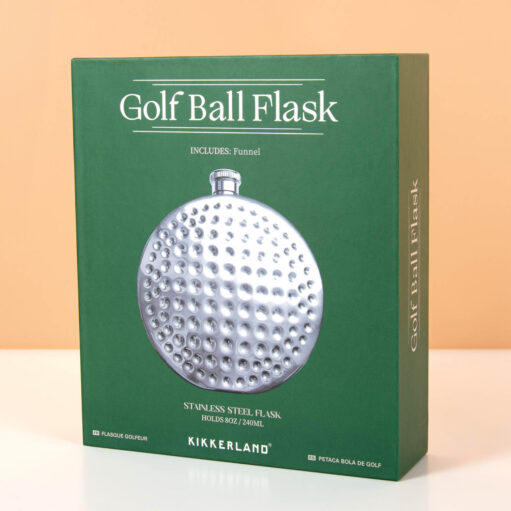 Golfball-Flachmann