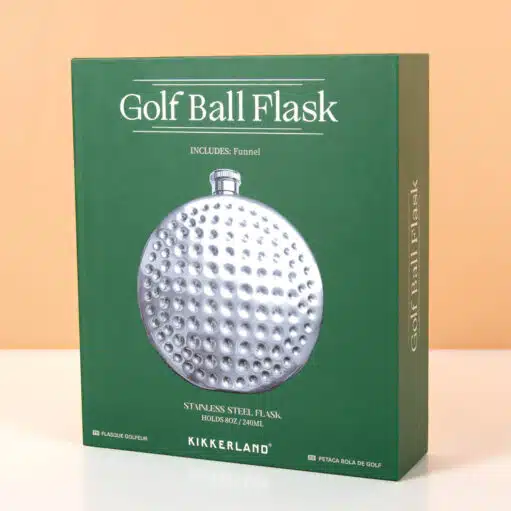 Golfball-Flachmann