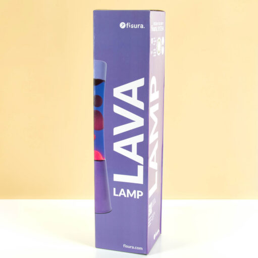 Lavalampe Lila Farbverlauf